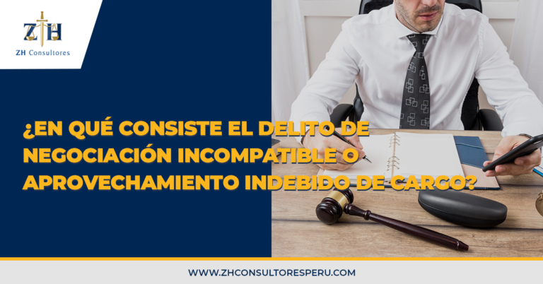 En qué consiste el delito de negociación incompatible o