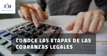 Conoce las etapas de las cobranzas legales