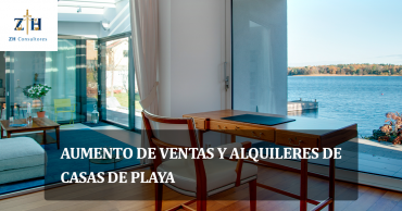 Aumento de ventas y alquileres de casas de playa