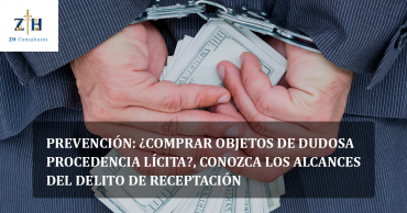 Prevención: ¿Comprar objetos de dudosa procedencia lícita?, Conozca los alcances del delito de receptación