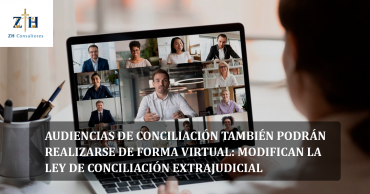 Audiencias de conciliación también podrán realizarse de forma virtual: Modifican la ley de conciliación extrajudicial