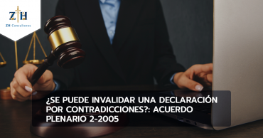 ¿Se puede invalidar una declaración por contradicciones?: Acuerdo plenario 2-2005