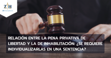 Relación entre la pena privativa de libertad y la de inhabilitación: ¿se requiere individualizarlas en una sentencia?