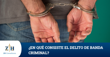 ¿En qué consiste el delito de Banda criminal?