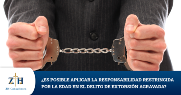 ¿Es posible aplicar la responsabilidad restringida por la edad en el delito de extorsión agravada?