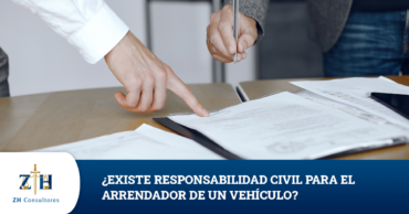 ¿Existe responsabilidad civil para el arrendador de un vehículo?