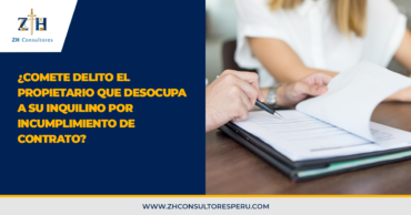 ¿Comete delito el propietario que desocupa a su inquilino por incumplimiento de contrato?