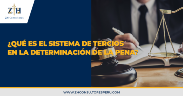 ¿Qué es el sistema de tercios en la determinación de la pena?