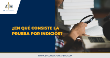 ¿En qué consiste la prueba por indicios?