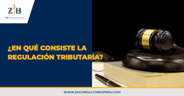 ¿En qué consiste la regulación tributaria?