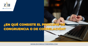 ¿En qué consiste el principio de congruencia o de correlación?