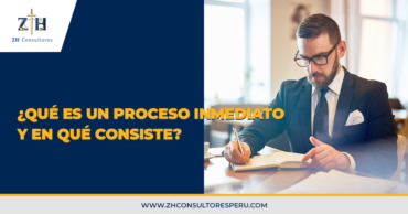 ¿Qué es un proceso inmediato y en qué consiste?