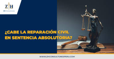 ¿Cabe la reparación civil en sentencia absolutoria?