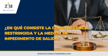 ¿En qué consiste la comparecencia restringida y la medida de impedimento de salida?