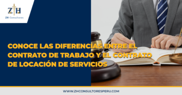 Conoce las diferencias entre el contrato de trabajo y el contrato de locación de servicios