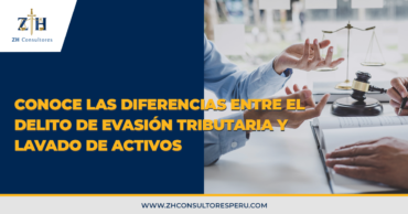 Conoce las diferencias entre el delito de evasión tributaria y lavado de activos