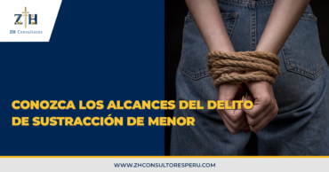 Conozca los alcances del delito de sustracción de menor