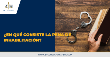 ¿En qué consiste la pena de inhabilitación?