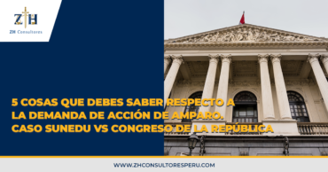 5 cosas que debes saber respecto a la demanda de acción de amparo. Caso Sunedu vs Congreso de la República