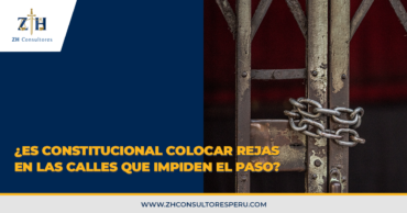 ¿Es constitucional colocar rejas en las calles que impiden el paso? Conozca los fundamentos de la sentencia recaída en el Exp. N°2001-2022-0-1801-JR-DC-01