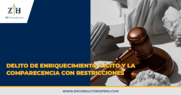 Delito de enriquecimiento ilícito y la comparecencia con restricciones