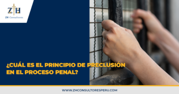 ¿Cuál es el principio de preclusión en el proceso penal?