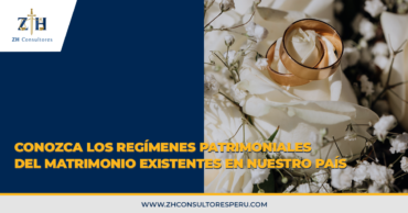 Conozca los regímenes patrimoniales del matrimonio existentes en nuestro país