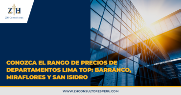 Conozca el rango de precios de departamentos Lima Top: Barranco, Miraflores y San Isidro