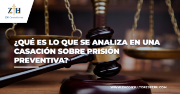 ¿Qué es lo que se analiza en una casación sobre prisión preventiva?