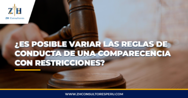 ¿Es posible variar las reglas de conducta de una comparecencia con restricciones?