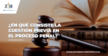 ¿En qué consiste la cuestión previa en el proceso penal?