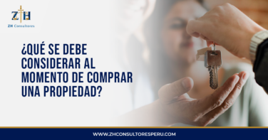 ¿QUÉ SE DEBE CONSIDERAR AL MOMENTO DE COMPRAR UNA PROPIEDAD?