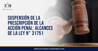 Suspensión de la prescripción de la acción penal: Alcances de la Ley N° 31751