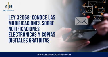 Ley 32068: Conoce las modificaciones sobre notificaciones electrónicas y copias digitales gratuitas