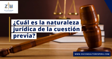 ¿Cuál es la naturaleza jurídica de la cuestión previa?